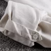 Mens Casual White Linen Cotton Long Sleeve Office Shirt