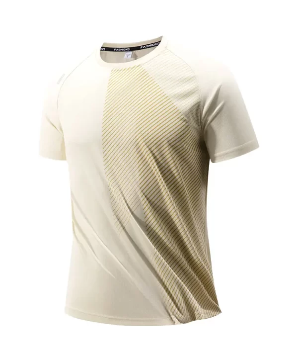 Mens Quick Dry Breathable Moisture Wicking Sports Tee